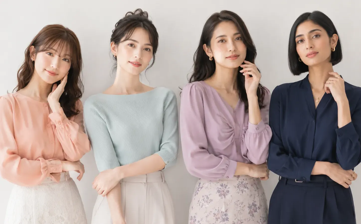 The Four Face Style Types: Cute, Fresh, Feminine and Cool